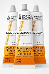 Kit 3 Massa Pequenas Correções Sherwin W. Lazzudur 034 200g Pintura Automotiva