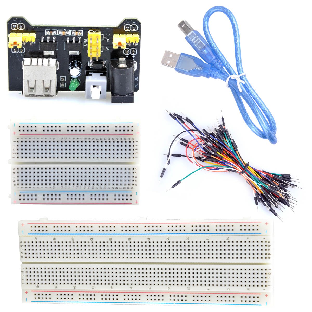 UCEC Project Components Starter Kit for Arduino with 830 Breadboard