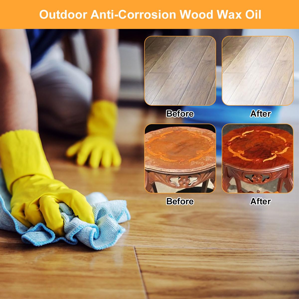 Spray de Cera de Abejas,Cera de Abejas en Spray para Muebles,120ml Beeswax Wood Polishing spraying,para el Cuidado de Muebles y Protecci贸n de Madera