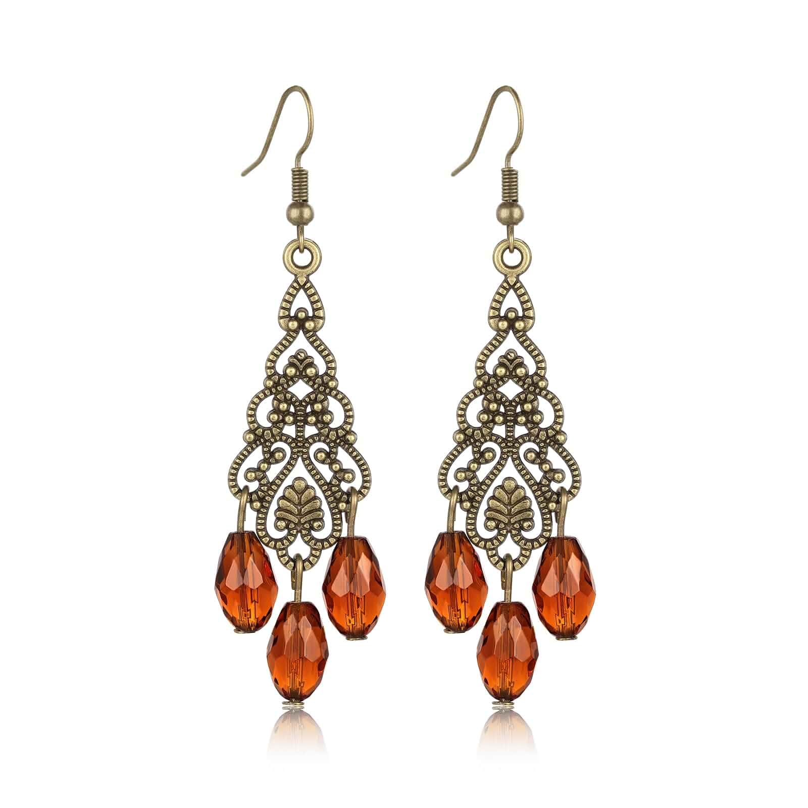 Silver/Gold Boho Dangle Statement Earrings for Women Trendy,Handmade Vintage Dainty Cute Long Drop Summer Earrings,fashion Accessories Jewelry Gifts