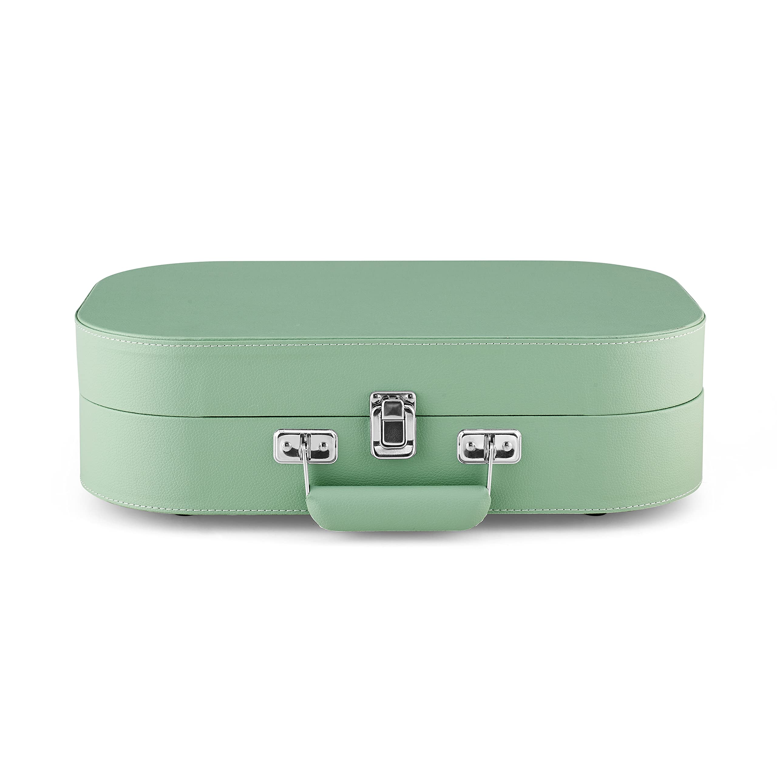 Crosley Discovery Tourne-Disque Portable – Tourne-Disque Bluetooth, Lecteur Vinyle en Forme de Valise à 3 Vitesses, platines pour disques vinyles, Haut-parleurs stéréo intégrés et récepteur Bluetooth