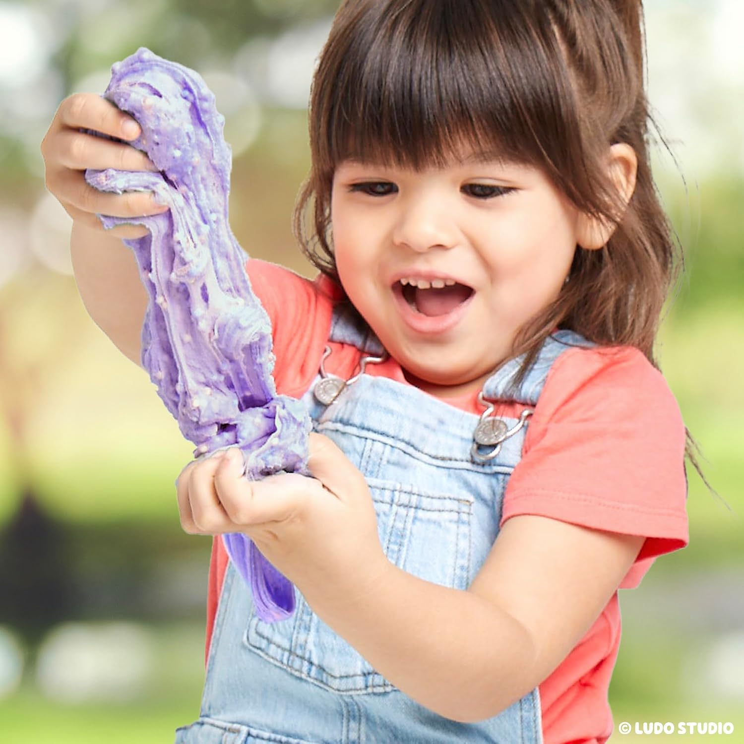 Bluey SLIMYGLOOP Mix’EMS – Muffin Cloud Slime, Marshmallow-Scented, Includes Glitter, Foam Balls & Collectible Muffin Charm