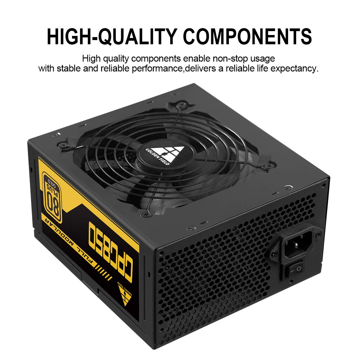 Golden field GPG850 ATX850W gold電源 Amazon.com: GOLDEN FIELD Fuente de alimentación GPG850, 850W