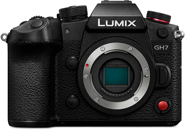 Panasonic LUMIX GH7 Mirrorless Micro Four Thirds Camera with Enhanced Video Speed and Quality, Optimized Workflows from Shooting to Post-Production, Adobe Cloud Compatible & Real-Time LUT, DC-GH7BODY