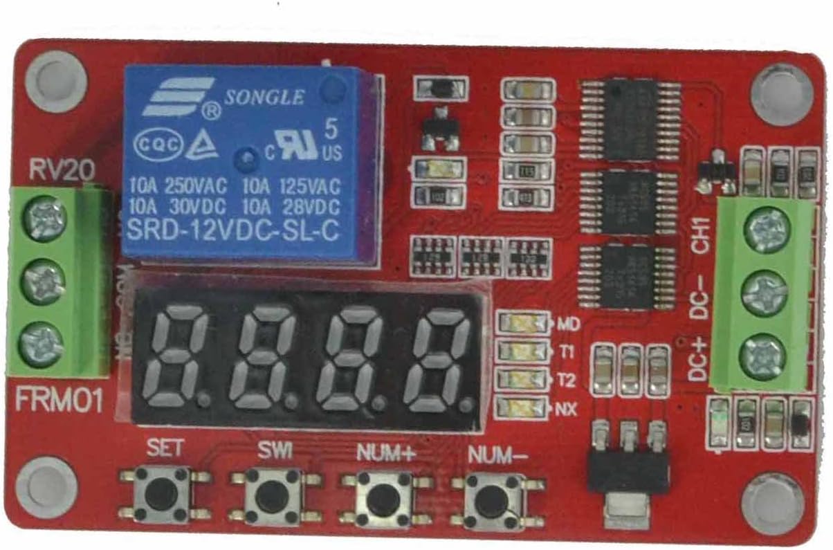 Amazon.com: Puuli FRM01-12 12V 1 Channel 18 Kinds Of Functions ...