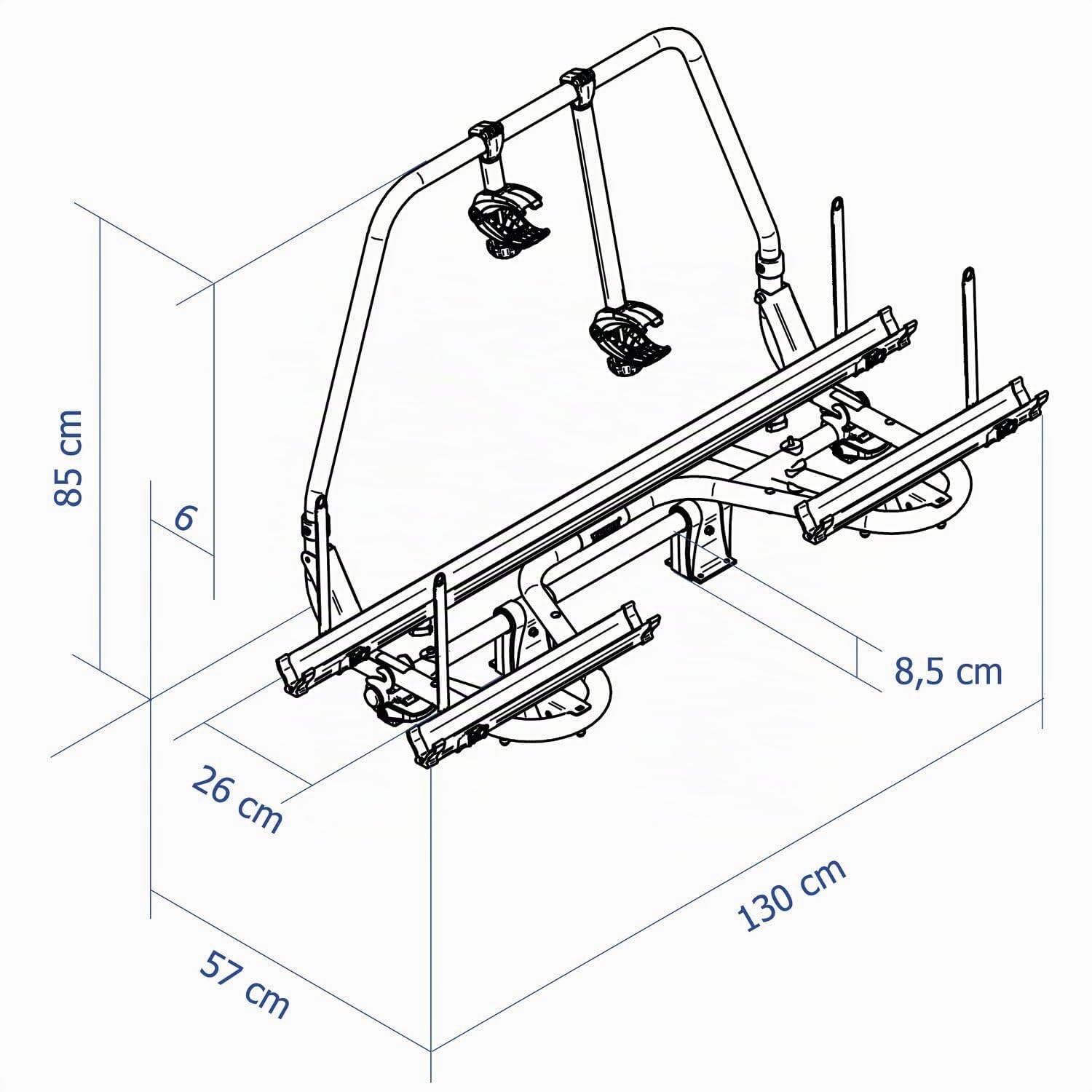 Thule Bicycle Carrier Caravan Superb Standard Camping Caravan Bike Mount Holder Bicycle Wheel