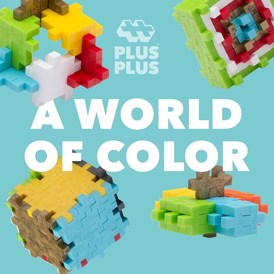 Amazon.com: PLUS PLUS 240 Piece Interlocking Building Blocks