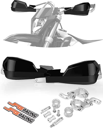JFG RACING Dirt Bike Motorcycle Hand Guards,Universal for 7/8" 22mm