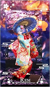 吉徳×F:NEX レム 日本人形 1/4スケールフィギュア レア 希少 Amazon | 吉徳×F:NEX Re:ゼロから始める異世界生活 レム 日本人形 1/4