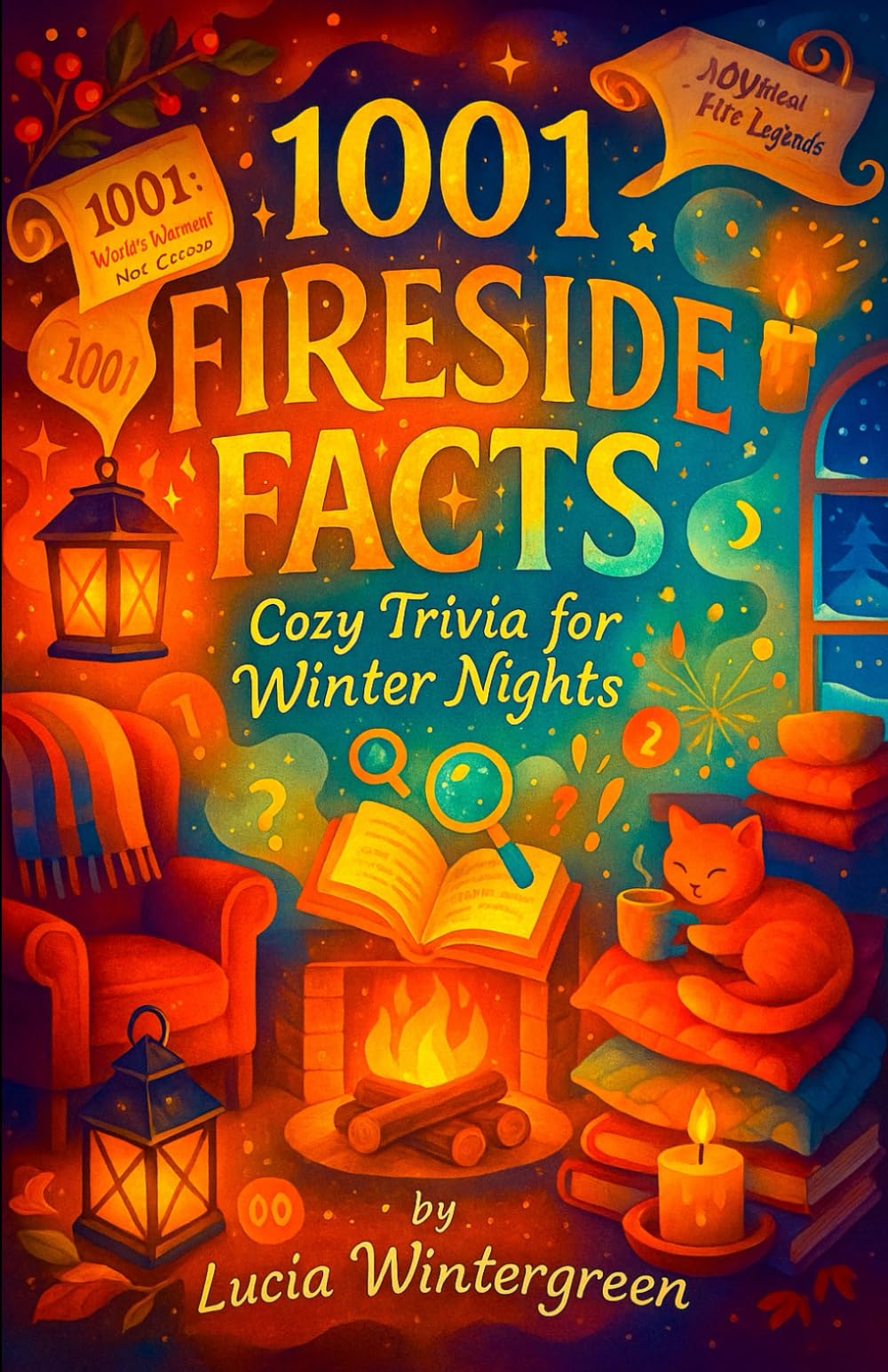 1001 Fireside Facts: Cozy Trivia for Winter Nights — A Relaxing Compendium of General Knowledge and Comforting Curiosities to Read by the Fire — A ... and Grandparents (The Fact Addict Series)