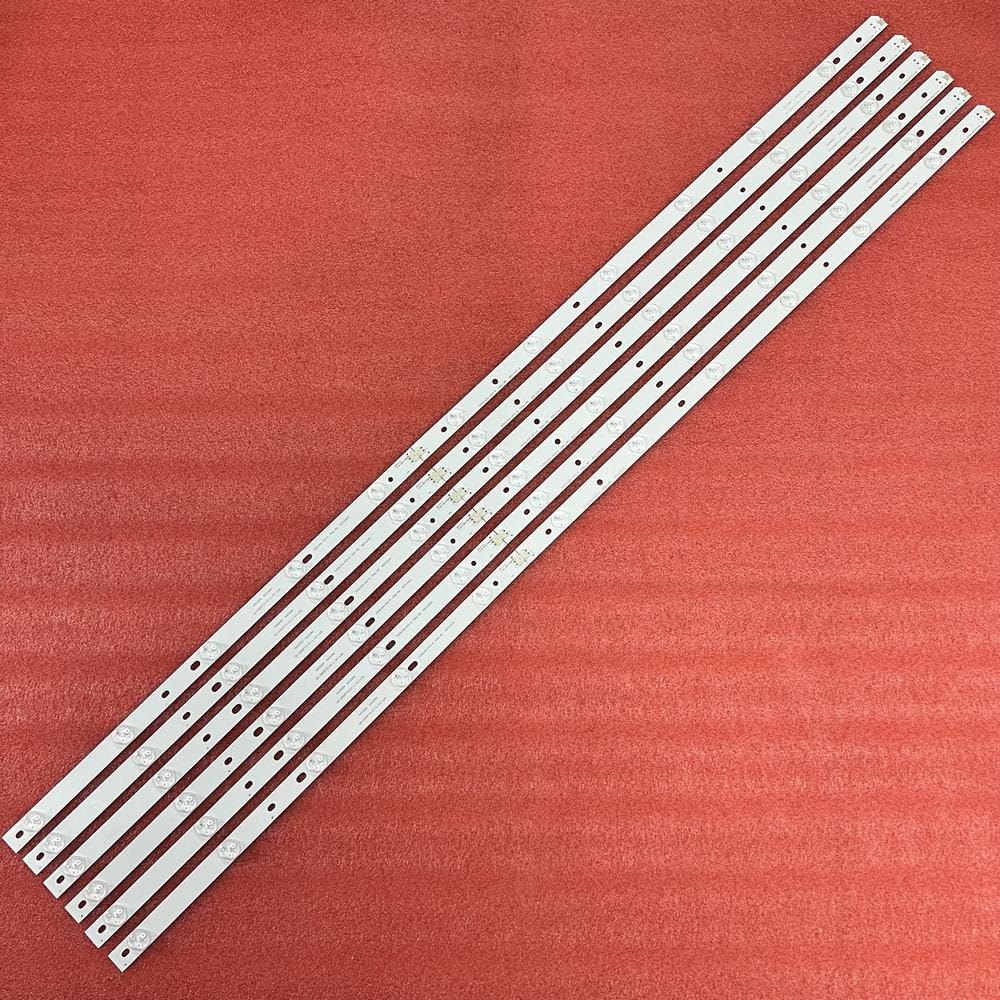Bande de rétroéclairage LED 11 LED Compatible Fit for LB50010 LB-C500F13-E1-L-G1-L06 et Hitachi LE50H508 LED50C2000i LED50C2080I LEDL50J2S(Kit 12pcs for 1 TV)