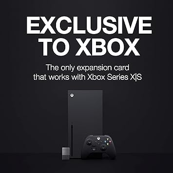 Seagate Storage Expansion Card for Xbox Series X|S, 1TB, SSD, NVMe Expansion SSD (STJR1000400)