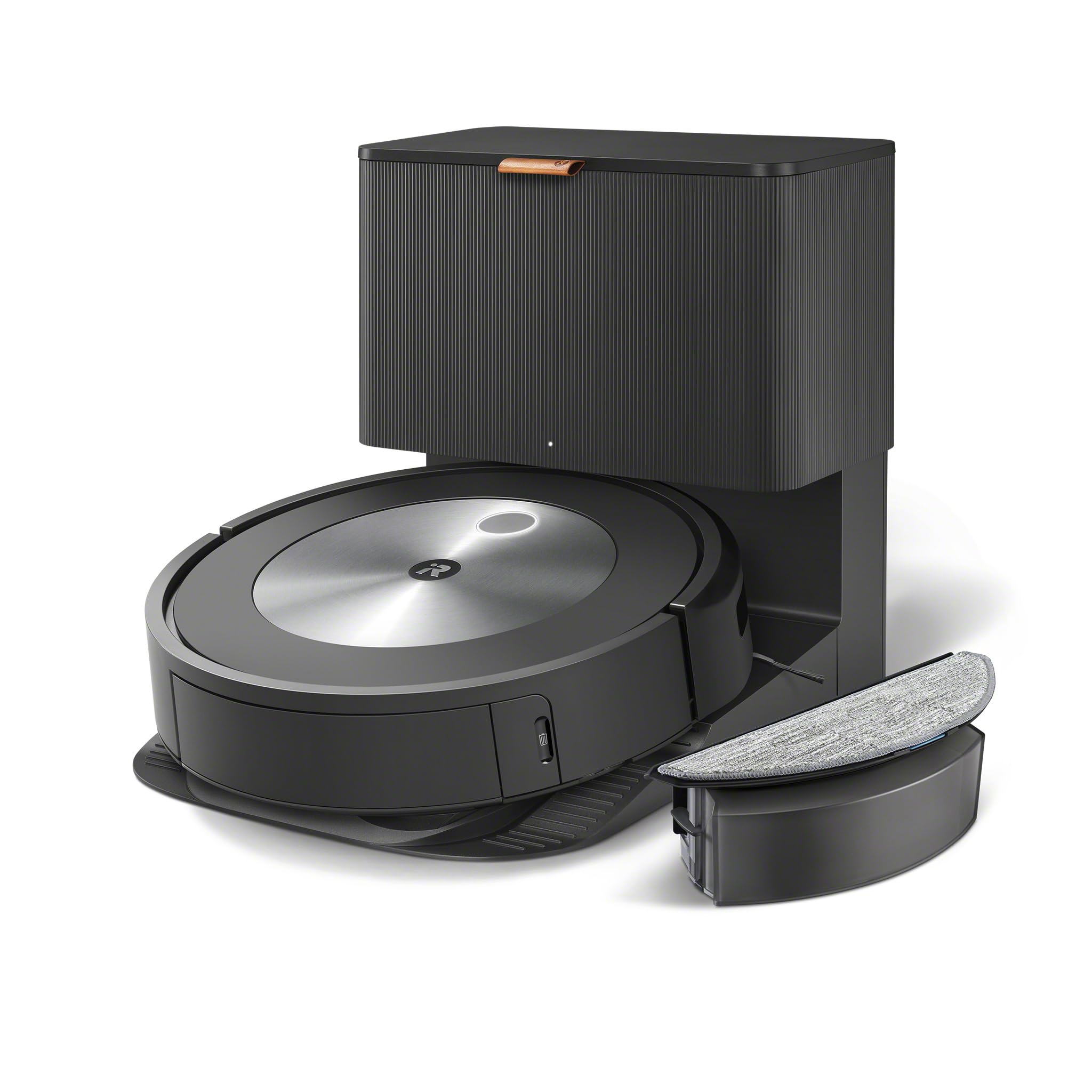 Robot Aspirador y friegasuelos 2en1 Roomba Combo j5+ con autovaciado Suciedad - Detección Suciedad - Ideal Mascotas - Mapeo avanzado - Detecta y Evita Objetos - Recarga y reanuda - Control Voz y App