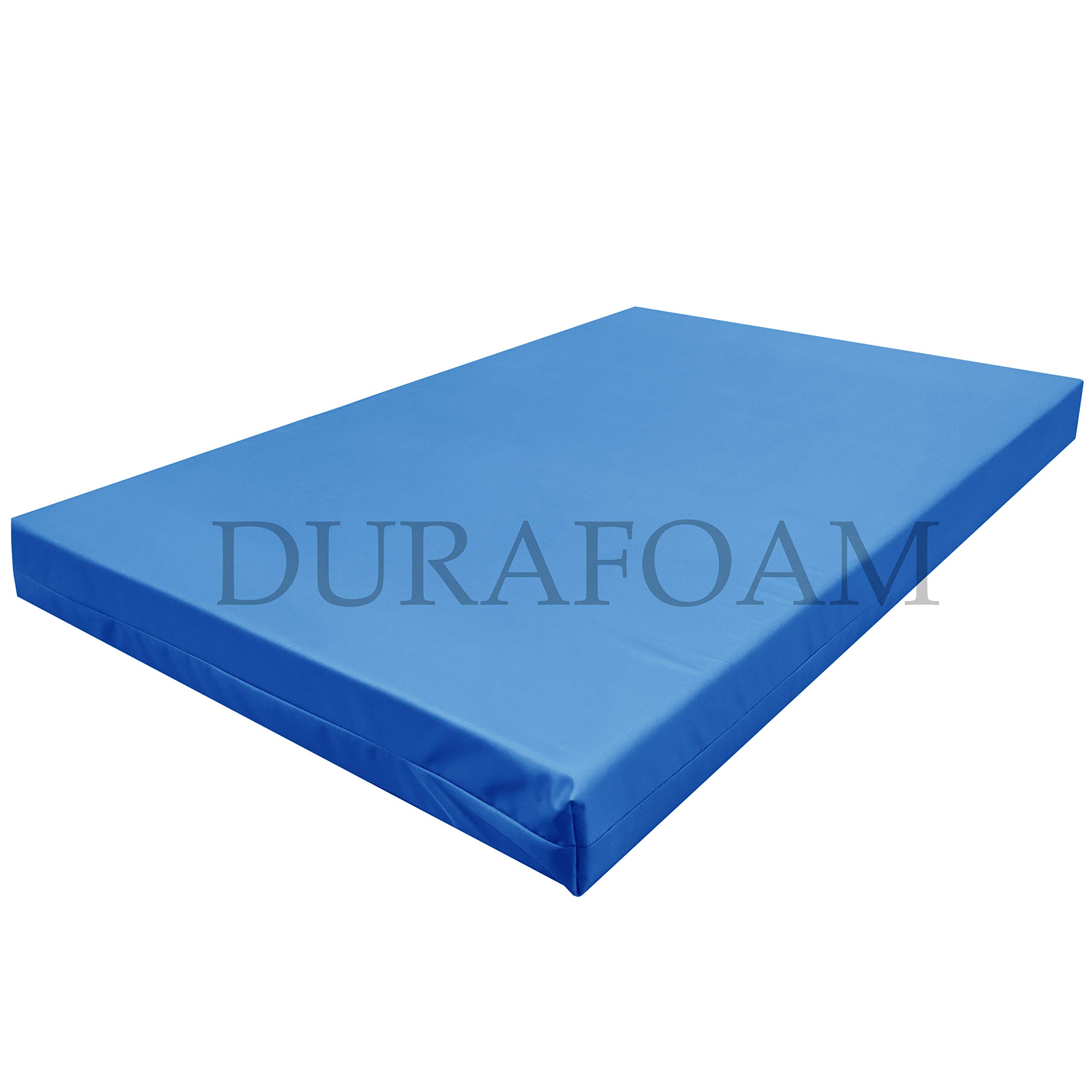 DURAFOAM Euro Pallet Cushions with Durable Waterproof Covers - Perfect for Outdoor/Indoor Pallet Seating Seating Arrangements - Long-Lasting Comfort Finish (Royal Blue, 1 x Seat Pad)