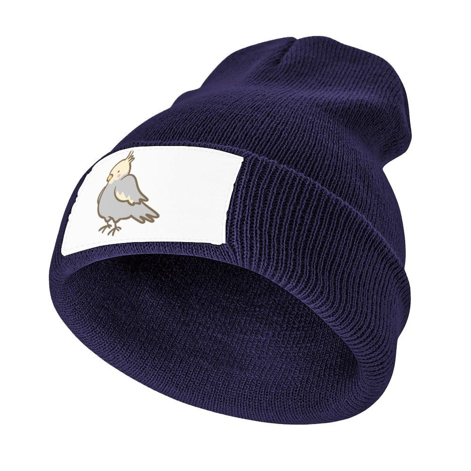 Cmagnifico Unisex As Shown Knit Hat,Cockatiel Parrot Beanie Hat, Beanie Cap For Winter, Men, Women