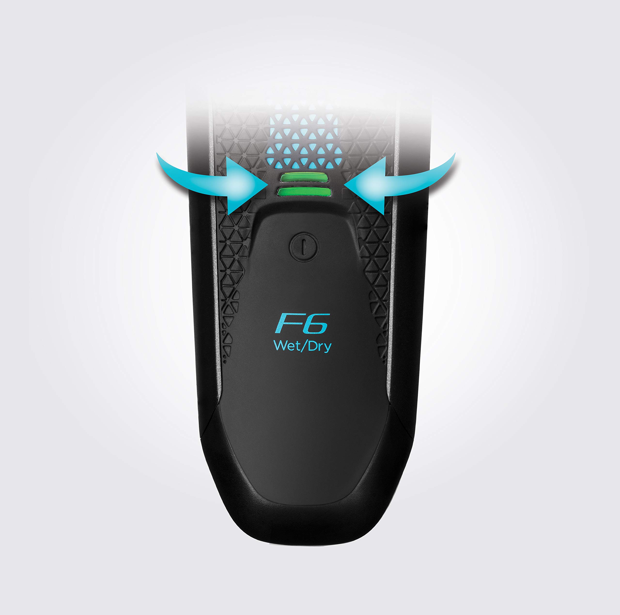 Remington Afeitadora de Láminas F6 Style Aqua - Máquina de Afeitar Inalámbrica, Láminas Flexibles Dobles Independientes, Cabezal Pivotante, Cortapatillas, 60 min Autonomía, Resistente al Agua - F6000