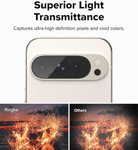 Miniatura 5 de Ringke Cristal de cámara [protección multicapa] compatible con Google Pixel 10 Pro XL, protector de lente de cámara, cubierta de vidrio templado,