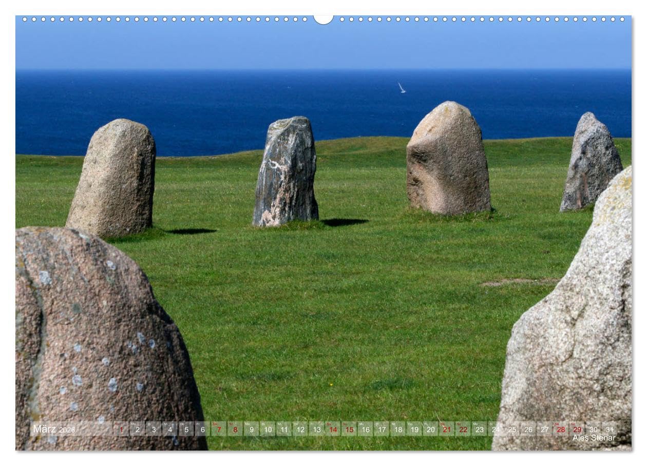 Faszination Südschweden 2026 (hochwertiger Premium Wandkalender 2026 DIN A2 quer), Kunstdruck in Hochglanz: Zauberhafte Impressionen aus dem Süden Schwedens (CALVENDO Orte)