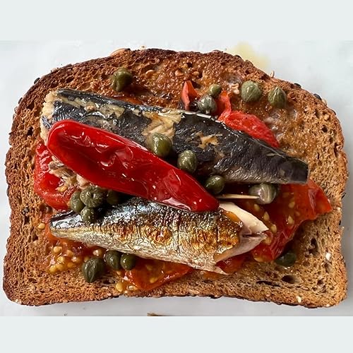 Miniatura 4 de Nuri Filetes de caballa en aceite de oliva  Paquete de 4  Producto de Portugal  Premium capturado silvestre, seleccionado a mano y empaquetado  100%