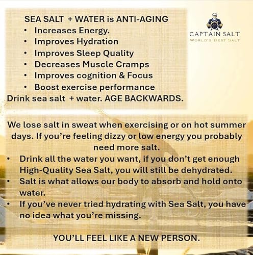 Captain Salt Organic Sea Salt, 82+ Minerals thumb #4