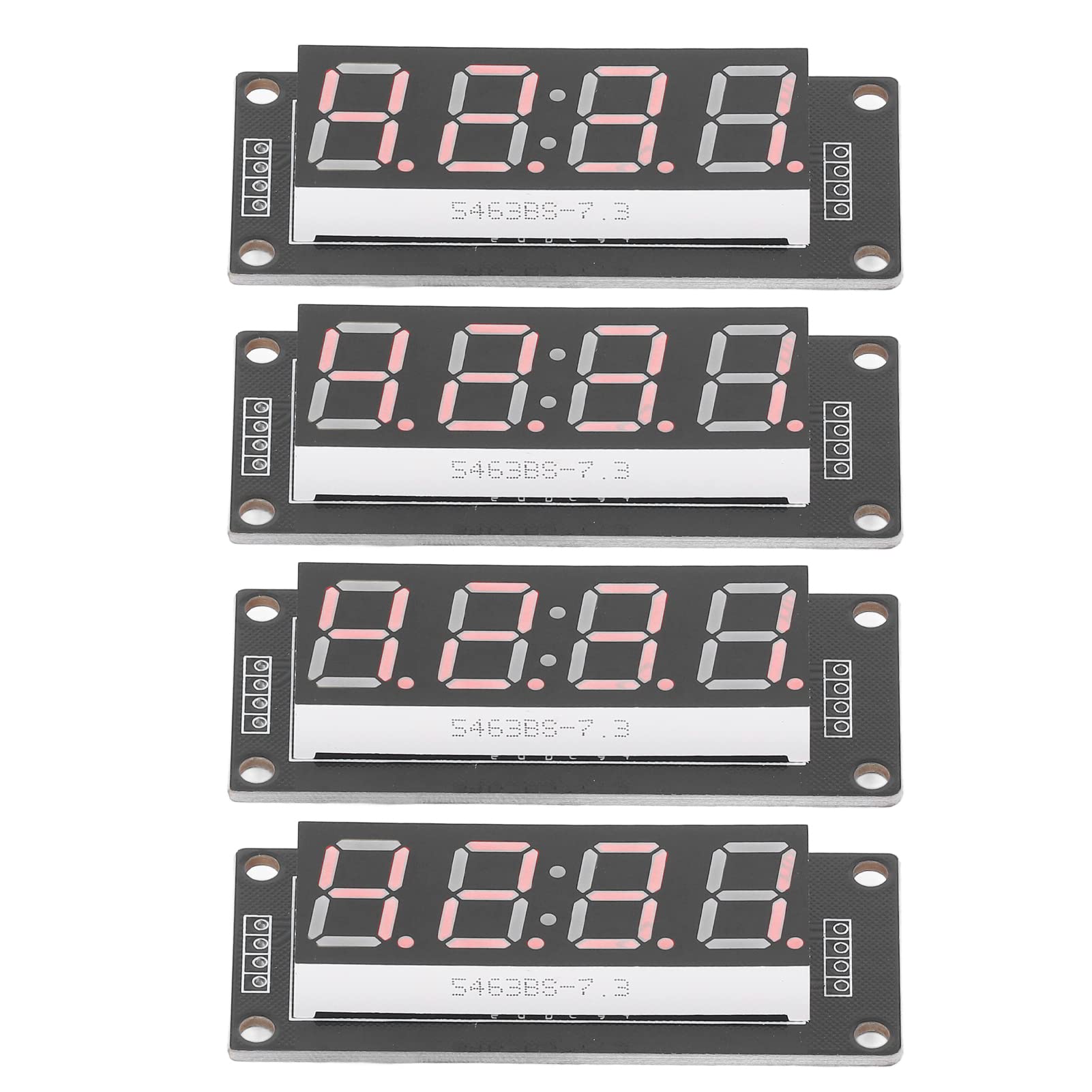 ACCURATE W PCB 4 Digit Tube i 4 Set 4 Digit Digital Tube LED Display Board 7 Segments Clock Module TM1637 0 56in Yellow MRA041E Boards Elevate Digital Your Digit Display From PCB (Green MRA041A)