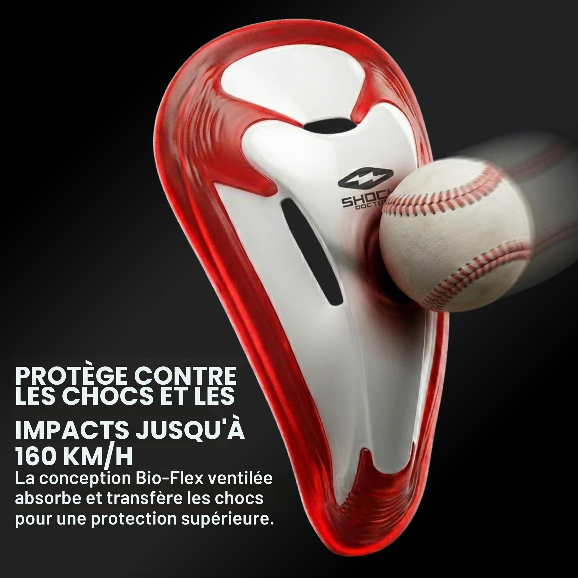 Shock Doctor 221 Core Short de Compression avec Coquille de Protection
