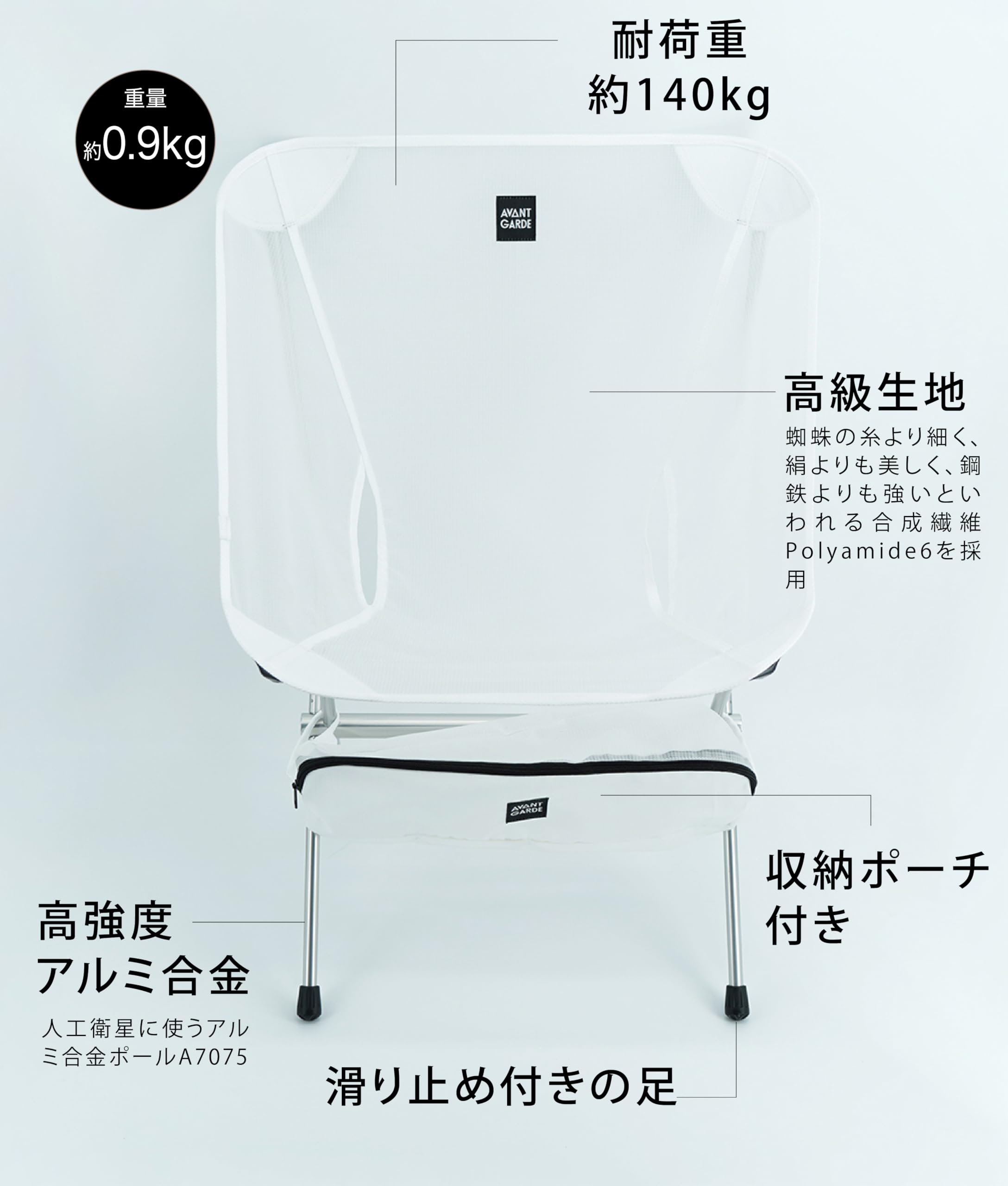 Amazon.co.jp: AVANT GARDE (アバンギャルド) アウトドア チェア