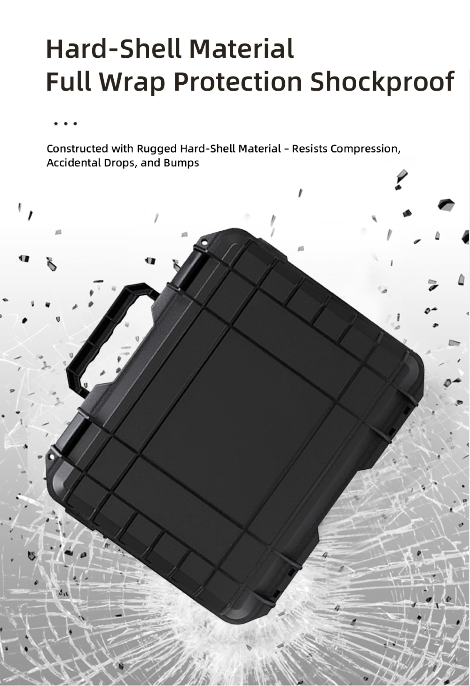 Generico Custodia rigida drone per Antigravity A1, Custodia da viaggio impermeabile e antiesplosione Borsa a tracolla drone per Antigravity A1 e accessori