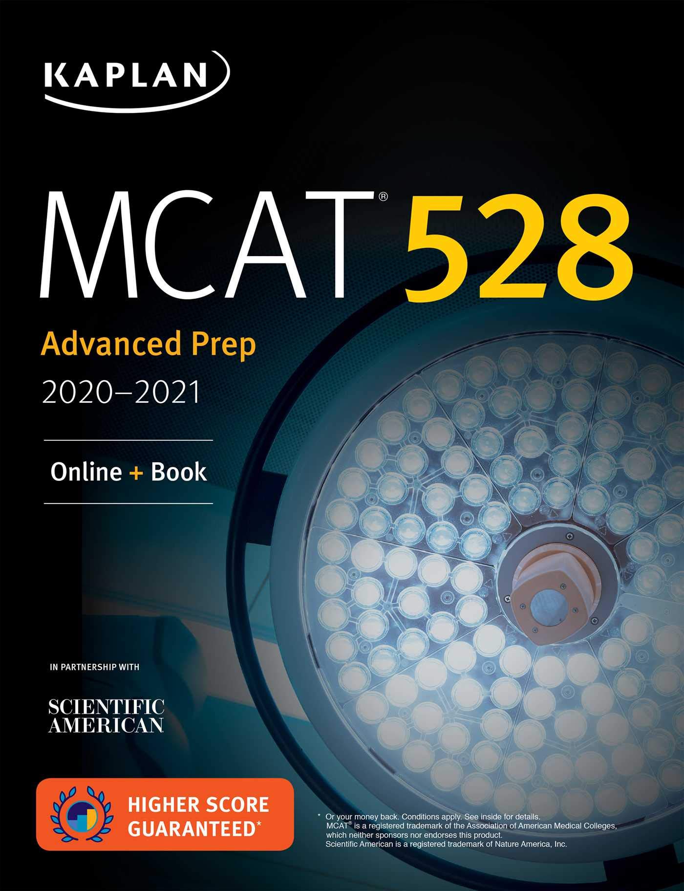 MCAT 528 Advanced Prep 2021–2022: Online + Book (Kaplan Test Prep)