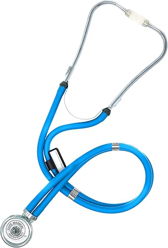 Vista 21 de Elite Medical Instruments EBE-340, estetoscopio Sprague Rappaport, color sea frost y tensiómetro negro Escarcha marina/Negro