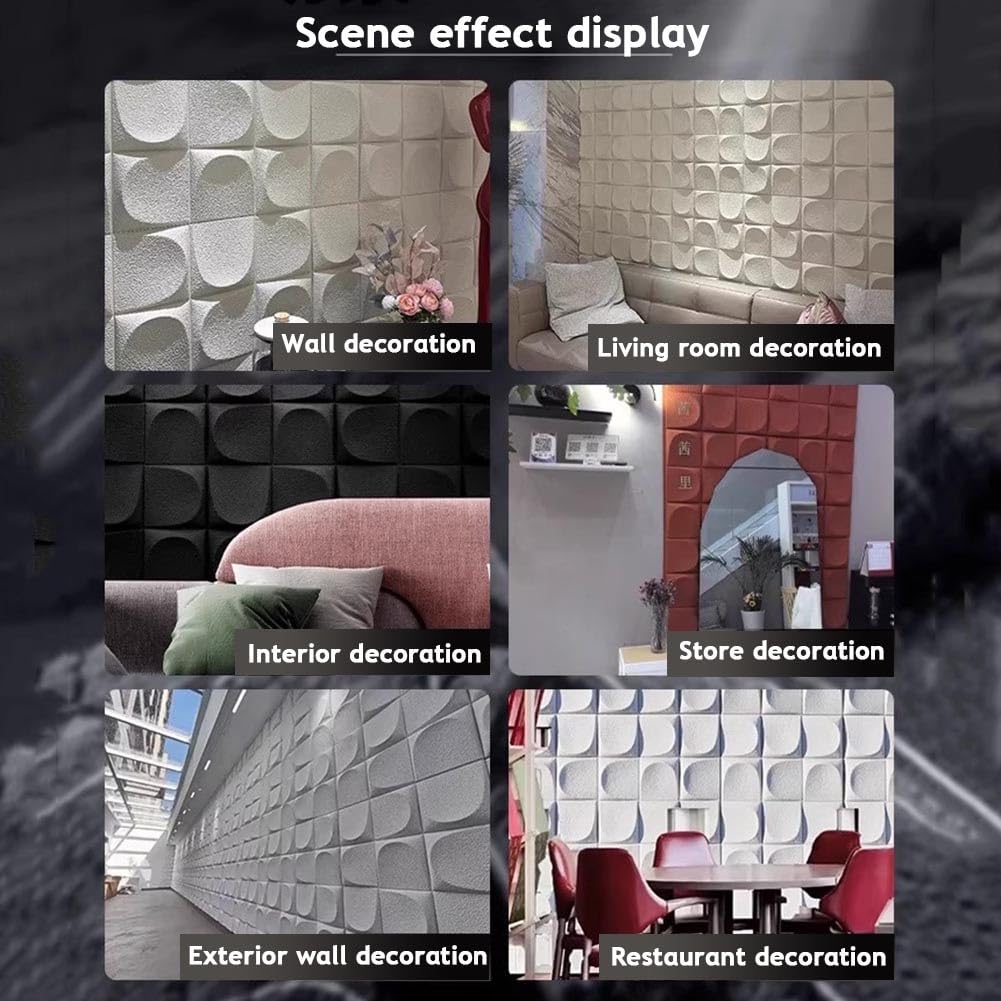 Tabique de Poliuretano Hueco, Paneles de Pared 3D Impermeables - Textura de ladrillo Estructural Ligero para la decoración de Sala de Estar y Dormitorio - Soluciones de diseño de Interiores