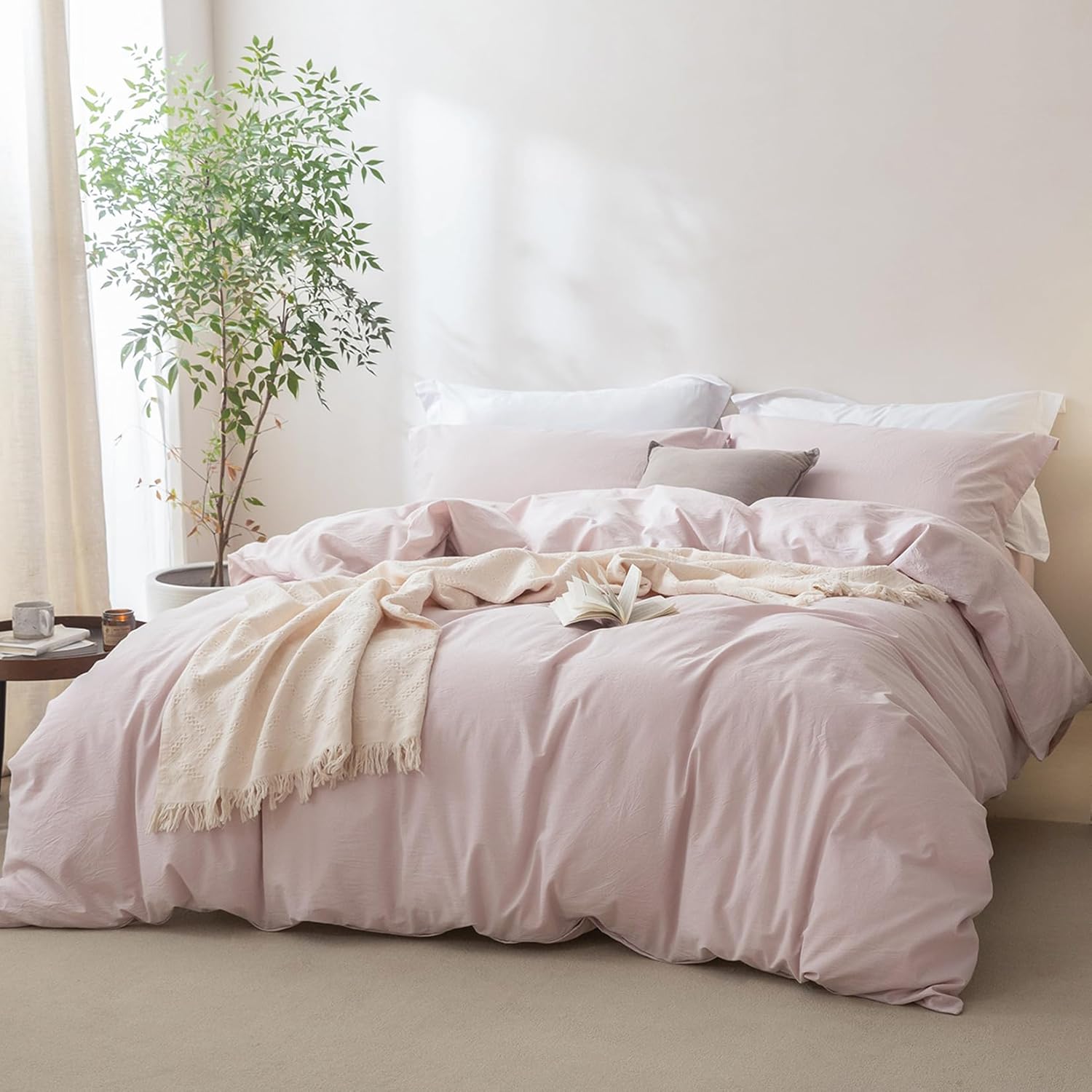Greyish Pink(no Comforter)