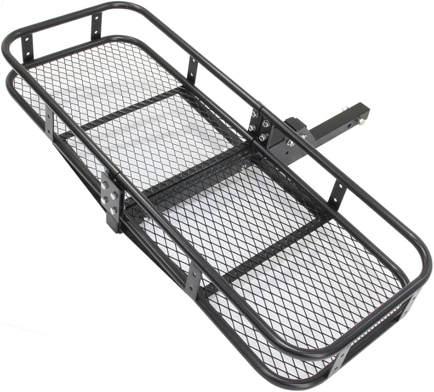 カーゴネット付 折りたたみ式 ヒッチキャリア カーゴキャリア ヒッチバスケット 積載227kg 幅1530mm×奥行485mm×高さ78mm 代引手数料安い カーゴネット付 折りたたみ式 ヒッチキャリア カーゴキャリア ヒッチバスケット 積載227kg 幅1530mm×奥行485mm×高さ78mm 代引手数料安い
