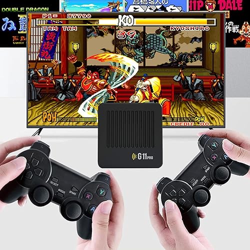 Miniatura 2 de All8bit G11 Pro 100,000 juegos, todas las consolas G-11 Pro de 8 bits, juego G-11 Pro para caja, 4k Retro Game Stick Pro, 2.4G juegos clásicos,