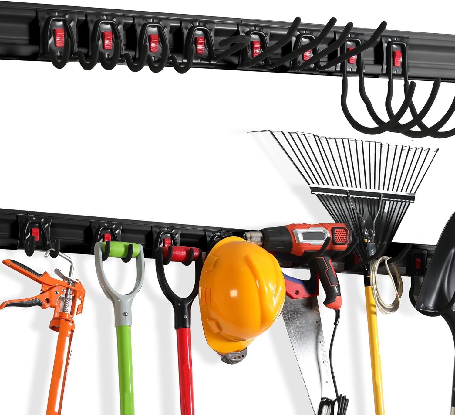 Buy WORKPRO Garage Tool Organizer Wall Mount Garden Tool Organizer