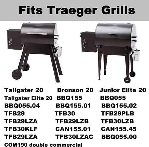Miniatura 3 de SUB025 Bandeja de goteo Piezas de repuesto para Traeger Tailgater 20 Bronson 20 Bandeja de goteo BBQ155 BBQ055 Bandeja de goteo Tailgater TFB29