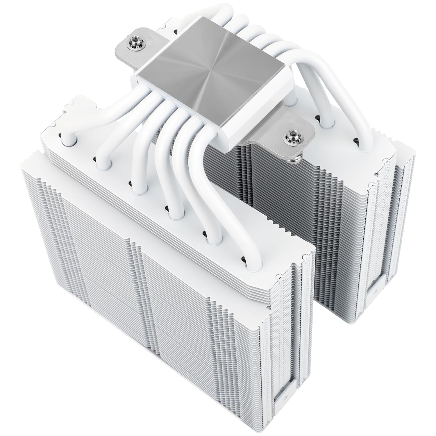Thermalright Royal Pretor 130 White - Raffreddatore per CPU a doppia torre, 6 dissipatori di calore CPU Dual PWM, raffreddamento PC ad alte prestazioni, per AM4/AM5, Intel 1851/1700/1150/1151/1200