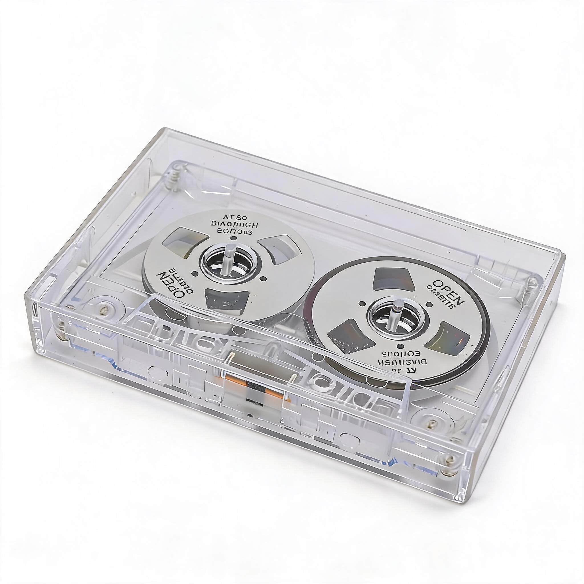 Leere Audiokassette, Professionelle 50-Minuten-Kompaktspule zum Aufwickeln für Musikaufnahmen
