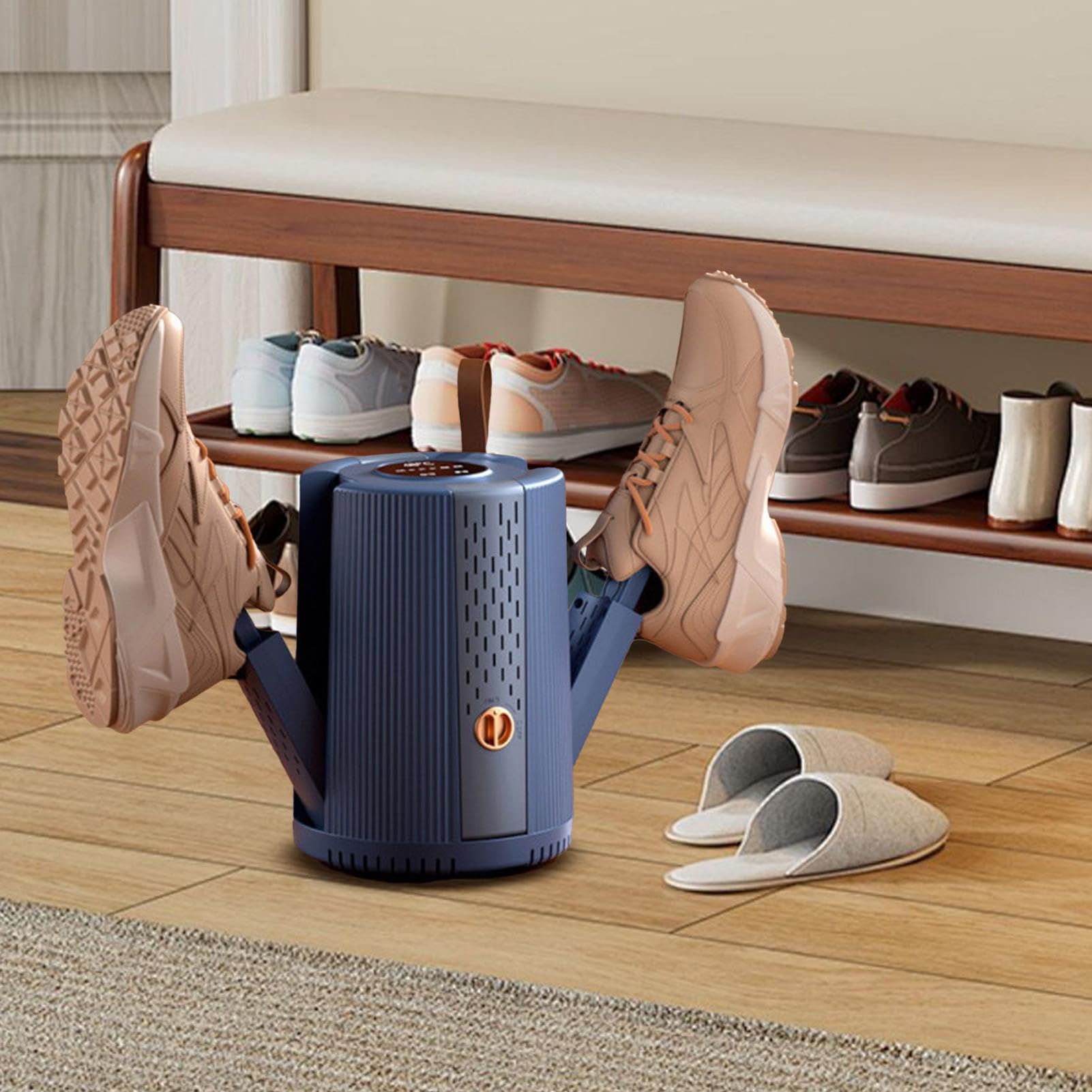Secador de zapatos eléctrico desodorizante 3 Modos De Temperatura, | Calentador Desodorizante Botas Asa Calefactable Con Temporizador Inteligente Para Calzado Y Más
