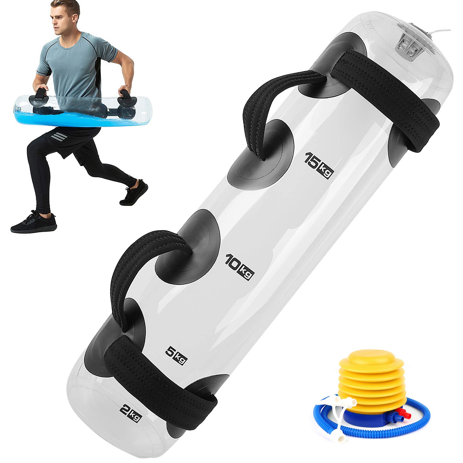 Sac à eau pour entraînement de fitness, musculation, 25 kg