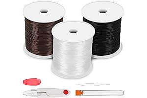 SANNIX Jewelry Making Bead String for Necklace and Bracelet
