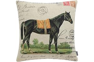 TRENDIN Horse Pillow Cover: A Ranch Refined Touch for Your Home