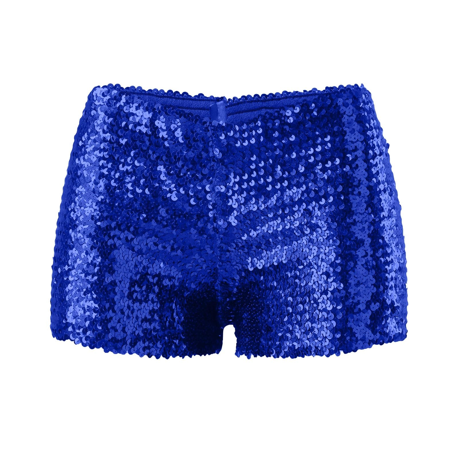 Hot pants élastique à sequins extensibles offrant un confort stretch optimal en soirée - 6
