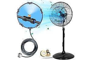 homenote Fan Misting Kit - Patio Breeze at Your Fingertips!
