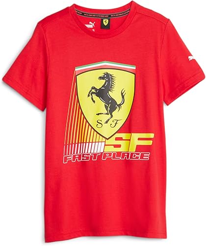 PUMA Camiseta estampada Scuderia Ferrari Race para niños