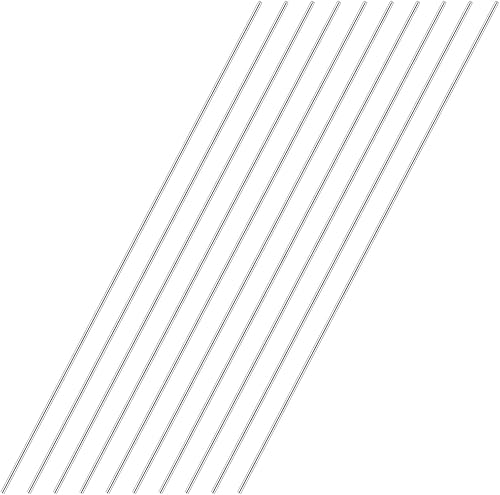 Miniatura 19 de Varilla de eje redondo de metal recto modelo de 0.118 in x 3.937 in, 10 piezas