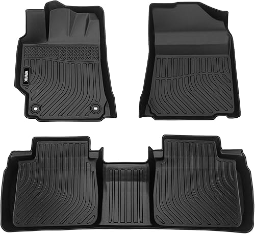 Miniatura 47 de VIWIK - Alfombrillas para Nissan Pathfinder de 7 plazas 2013-2020 / QX60/ JX35 2013 2014-2020, juego completo de alfombrillas de coche