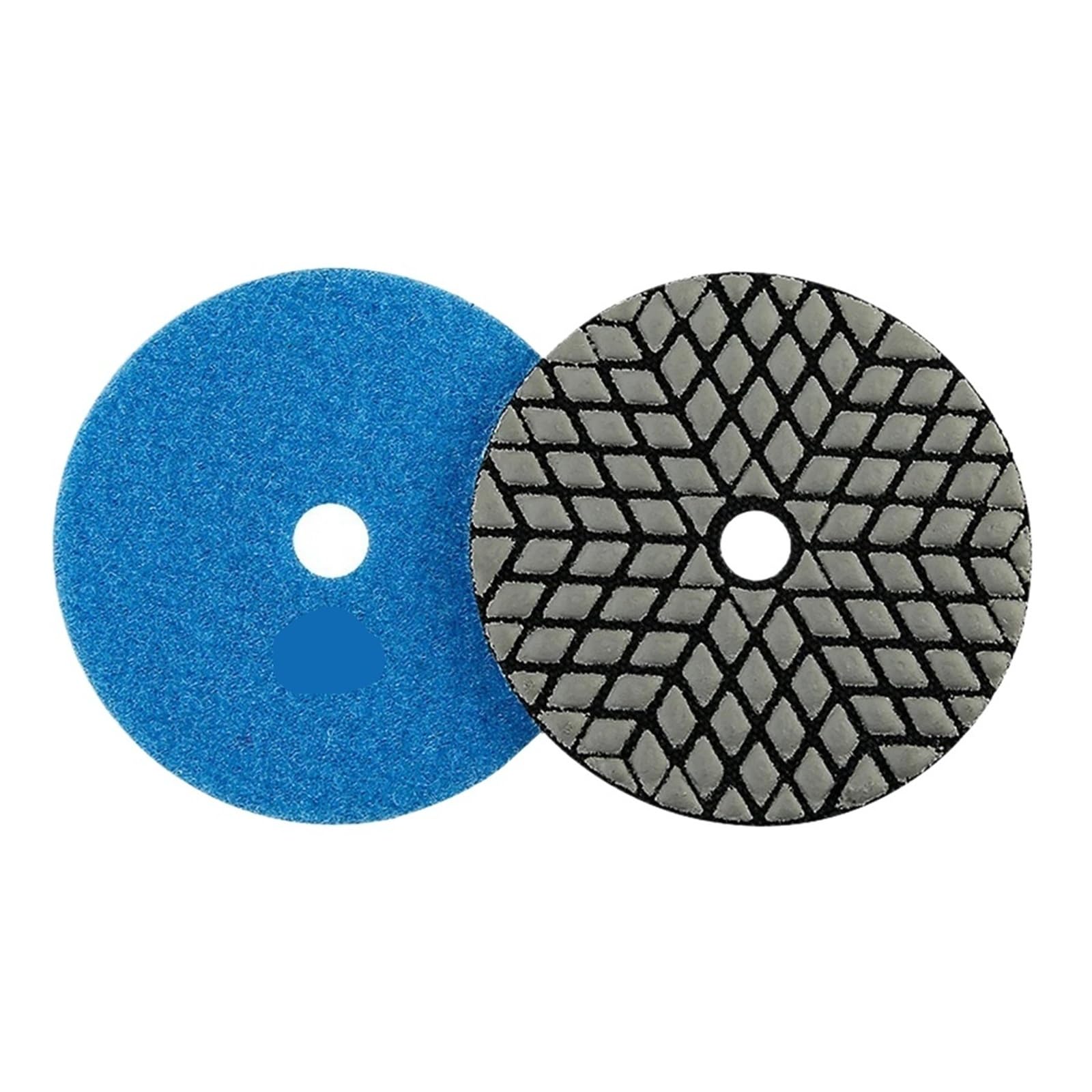 Grinding Pad Polishing Pad Sanding Discs Workshop Equipment 4 Inch For Granite Marble Stone Grinding Wheels Power Tool(50 Grit)