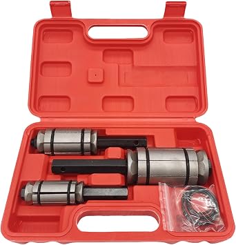 1/18 to 3-1/2 Exhaust Pipe Expander Tool, Tail Pipe Spreader Kit Compatible with Most Vehicles and Trucks