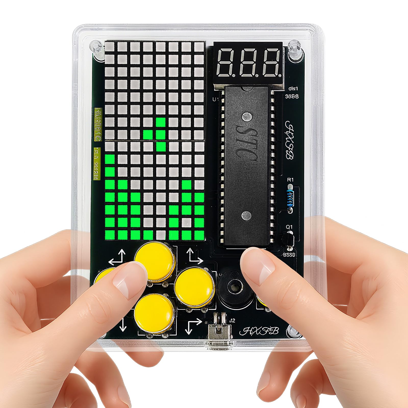 FAELNK Kit di Saldatura per Console di Gioco DIY Kit di Saldatura per Console di Gioco 7 in 1 Portatile DIY per Studenti Apprendimento e Uso Quotidiano
